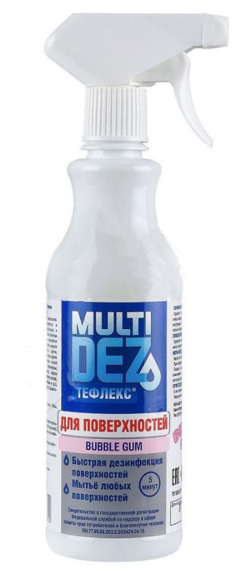 "Мультидез-Тефлекс" - для мытья и дезинфекции поверхности