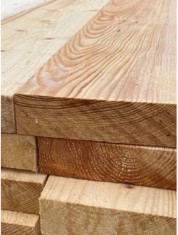 Доска обрезная 6м лиственница Сорт:1 Размер: 40*180 (по штучно)