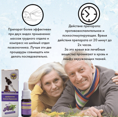 При болезни Паркинсона Фитокомплекс ВолгаЛадь № 55, 10 мл