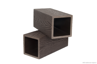 Столб опорный ДПК 125мм  2,9м Темно-коричневый