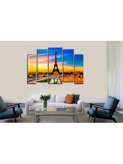 Модульная картина "Символ Парижа"