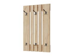 Прихожая ЭМИЛИЯ - Вешалка ЭЛ-6 Дуб Крафт золотой