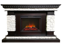 Электрокамин Император BL с очагом Sparta 25.5 LED