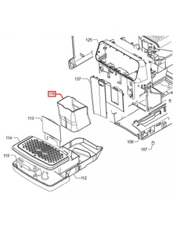 Контейнер отработанного кофе для Saeco Philips EP