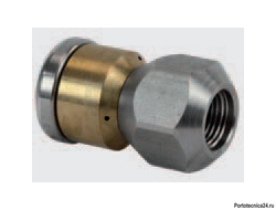 Форсунка вращающаяся каналопромывочная (вход 1/4внут, 3 отверстия, размер 040)