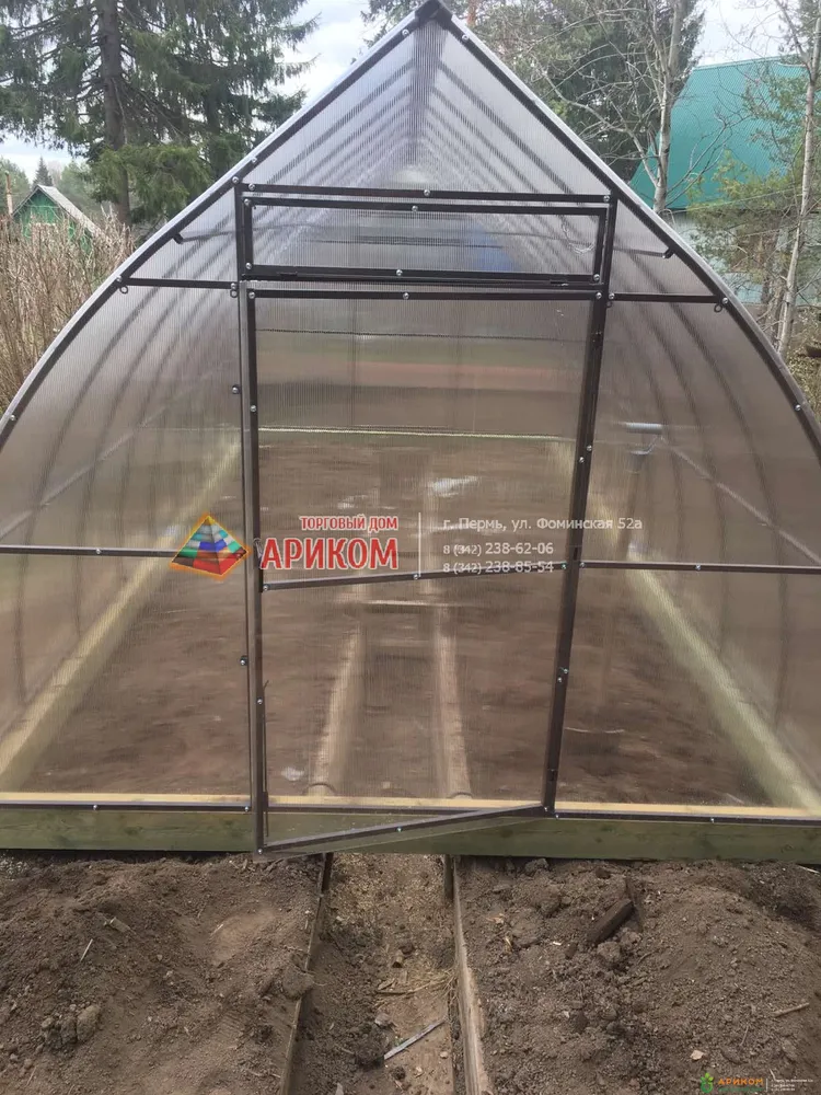 Теплицы и сотовый поликарбонат в Перми от Ариком