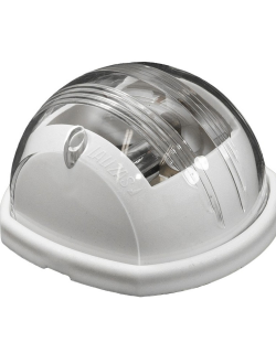 Бортовой огонь Lalizas Crystal 30563 98x86x54мм 12В 10Вт из белого нейлона для судов до 12м