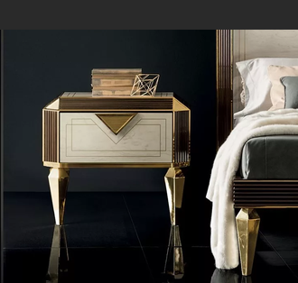 ТУМБА ПРИКРОВАТНАЯ ADORA DIAMANTE (L74*P47*H64) arredoclassic