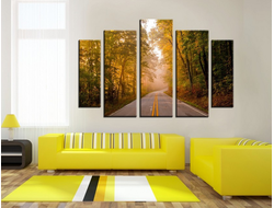 Модульная картина "Путь приключений"