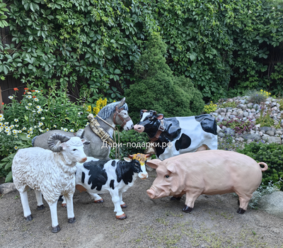 Корова 51*54см   6,5кг    полистоун Россия 5849/016709*