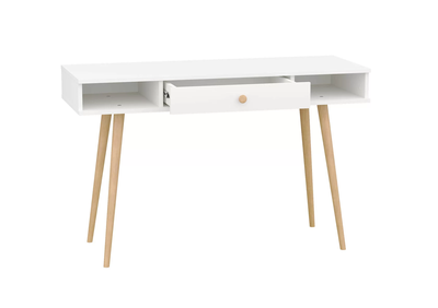 Стол письменный с ящиком и открытыми нишами 6-01102