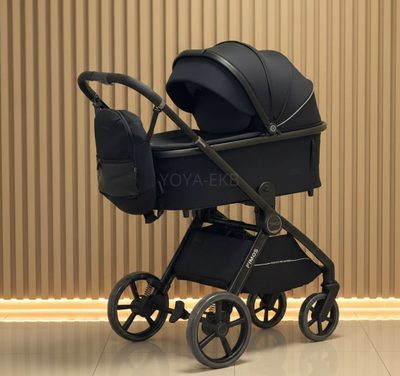 Детская коляска 3 в 1 Luxmom 999 Черный