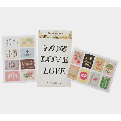 Наклейки "Lovely Stamps. Feeling"