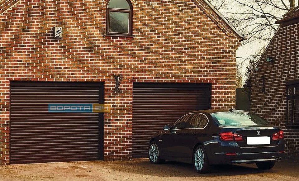 sovremennyie rolletnyie vorota na garazh-kupit vorota iz alyuminievogo profilya