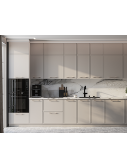 Кухня модульная "Астрид"  Астрид сильвер F13 (БТС)