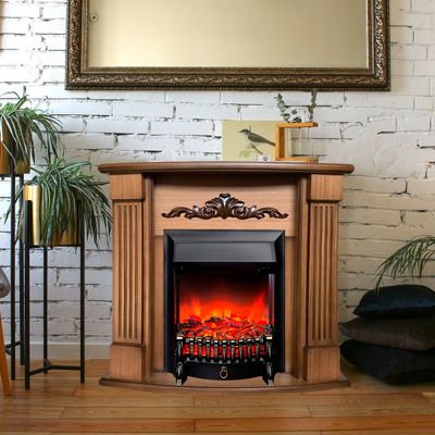 Электрокамин Колибри AO с очагом Fobos