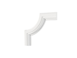 Угловой элемент DECOR-DIZAYN C1-DD603 к молдингу DD603, из дюрополимера, под покраску, 4шт