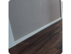 Плинтус ХДФ Dollken Cubu Flex Life 60мм Х 2,5 м 1013/5012 Белый в интерьере 8