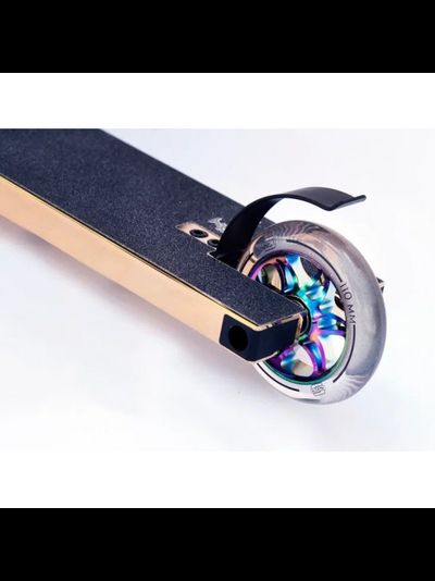 Самокат трюковый S-PRO золотой хром