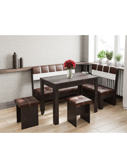 Кухонный уголок Уют тип 8 Венге (Бонмебель)