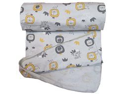 Пеленка из кулирки "Львята"