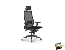 Кресло Samurai L2-9D - TS /Kb00/Nb00/D04P/H13mL-3D(M06.B11.G22.W04) (Черный)
