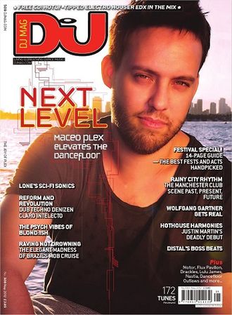 DJ Magazine May 2012 Maceo Plex, Eric Estornel Cover, Иностранные журналы в Москве, Intpressshop