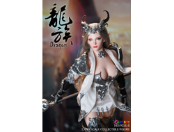 ПРЕДЗАКАЗ - Эльфийка-воин в серебряном - КОЛЛЕКЦИОННАЯ ФИГУРКА 1/6 Dragon Elves silver (P016B) - PLAY TOY ?ЦЕНА: 26700 РУБ?