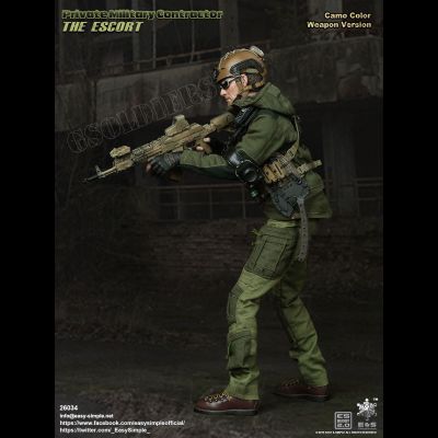 ПОВРЕЖДЕНА КОРОБКА - Русский наемник - Коллекционная ФИГУРКА 1/6 scale Private Military Contractor The Escort (26034) - Easy&amp;Simple