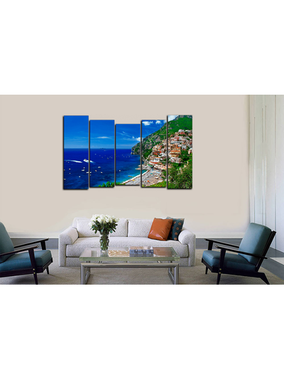 Модульная картина "Райский курорт"