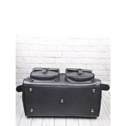 Кожаный саквояж Fabriano premium iron grey (арт. 4008-55)