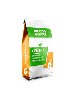 Семена кормовых травосмесей  "Для гусей и уток" 25 кг