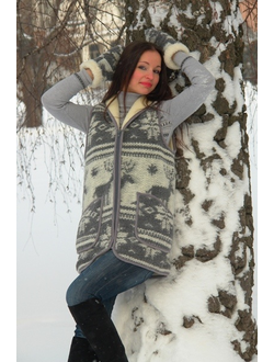 Жилет женский Лапландия мод.93 Magicwool - Натуральная шерсть - Купить с доставкой
