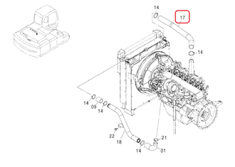 4420341 Патрубок интеркулера