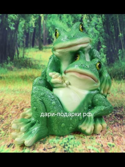 Лягушки влюбленные 23*22*20см   0,950кг   полистоун Россия 1318//016791