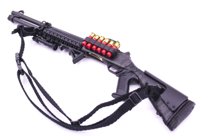 Гладкоствольное ружье Benelli M4 Tactical, частично металлическое 1/6 (MA1008) - DID