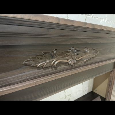 Линейный электрокамин Bergamo AO с очагом Joker 45