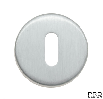 Накладка под ключ буратино на круглом основании Fratelli Cattini KEY 7-CS матовый хром 2 шт.