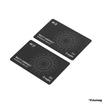 Криптовалютный кошелек Tangem Wallet набор из 2 карт