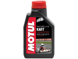 Масло моторное для 2-x тактных двигателей Motul 2T Kart Grand Prix 2T TC - 1 Л (105884)