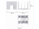Лоток-сортер для бумаг BRAUBERG "Radikal", 3 отделения, 207х212х165 мм, сетчатый, серый, 235365