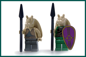 Lego star wars gungan patrol discount