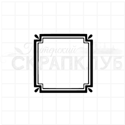 Штамп голландская плитка