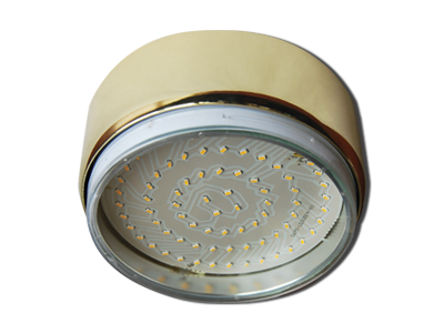 Светильник накладной Ecola GX70 G16 золото (GOLD) 42X120 FG70FFECB