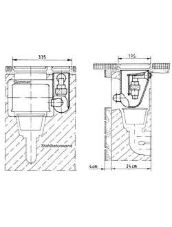 Регулятор уровня воды из бронзы AllFit (для Е24)