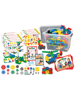 Конструктор Morphun STEM (Шестеренки) Начальный уровень 500 деталей