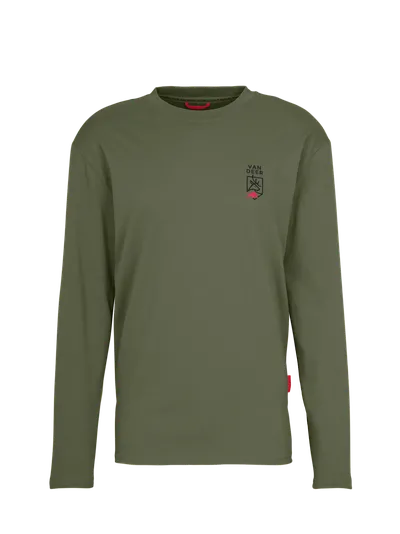 Лонгслив Van Deer Essential Longsleeve KHAKI Размер XXL