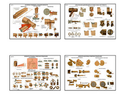 Плакаты ПРОФТЕХ "Основы токарной обработки металла" (20 пл, винил, 70х100)