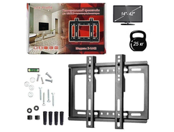 Универсальный настенный кронштейн X-1442 для LED/LCD- телевизоров и мониторов( от 14 до 42 дюймов)