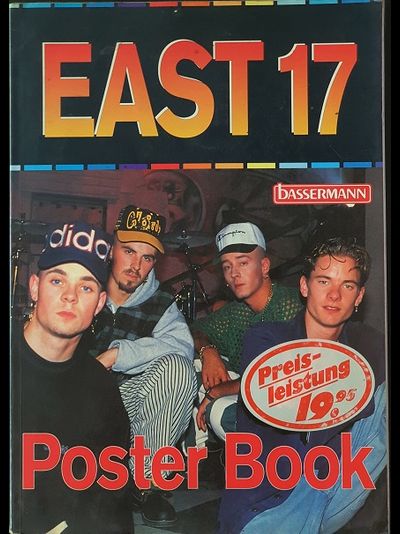 East 17 Book Tony Mortimer, Terry Coldwell, Иностранные книги в Москве, Intpressshop